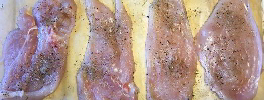 куриные рулеты с ветчиной и сыром. Шаг 2