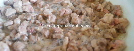 мекленбургский картофельный рулет с начинкой из мяса и зелени. Шаг 7