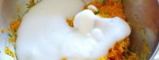 морковный рулет. Шаг 2