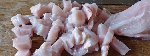 мраморный рулет из курицы. Шаг 2