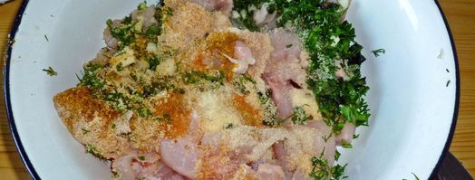 мраморный рулет из курицы. Шаг 4