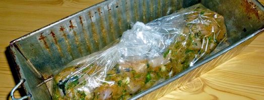 мраморный рулет из курицы. Шаг 7