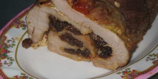 Мясной рулет из свинины