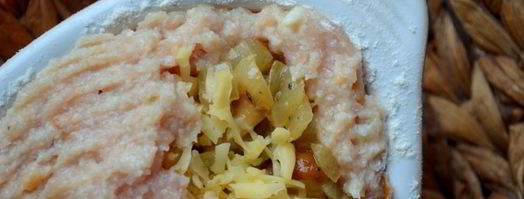 мясной рулет с белыми грибами. Шаг 4