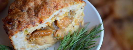 мясной рулет с белыми грибами. Шаг 5