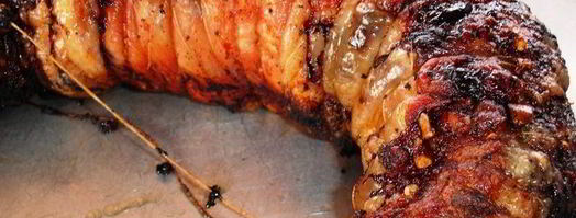 мясной рулет с черносливом. Шаг 6