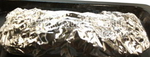 мясной рулет с грибами. Шаг 6