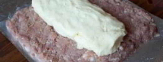 мясной рулет с картофельным пюре. Шаг 4