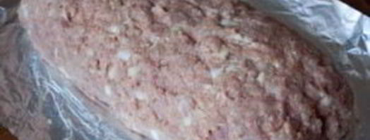 мясной рулет с картофельным пюре. Шаг 5