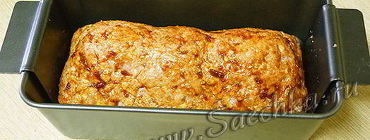 мясной рулет с яйцом. Шаг 4