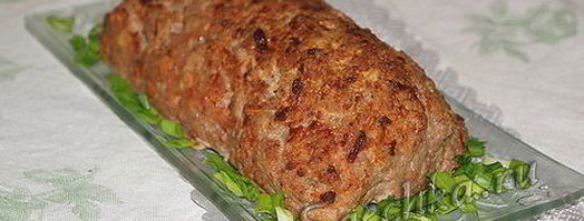 мясной рулет с яйцом. Шаг 6