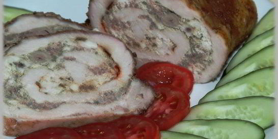 Мясной рулет выходного дня