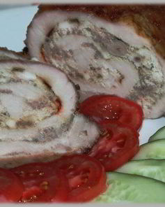 Мясной рулет выходного дня