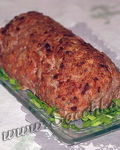 Мясной рулет