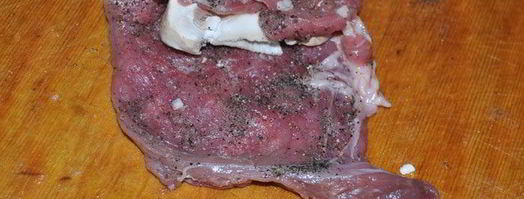 мясные рулетики в грибном соусе. Шаг 4