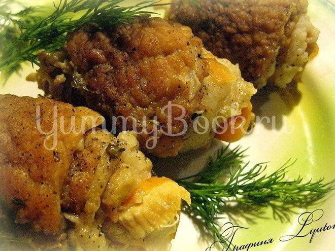 Рецепт мясных рулетиков