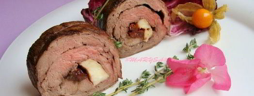 пикантный рулет из вырезки. Шаг 8