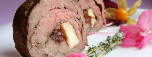 пикантный рулет из вырезки. Шаг 10