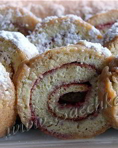 Рулет бисквитный