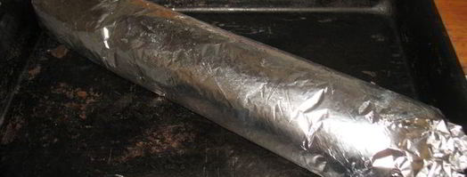 рулет из болгарского перца с творогом и зеленью. Шаг 5