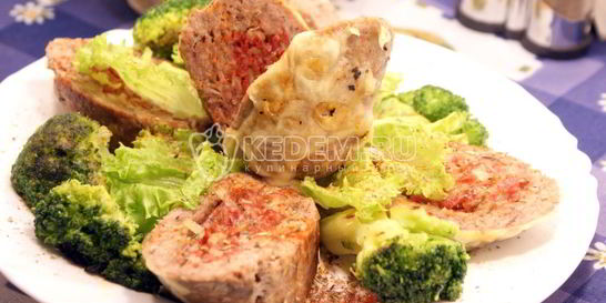 Рулет из фарша