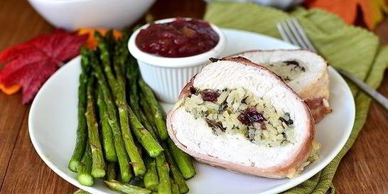 Рулет из филе индейки