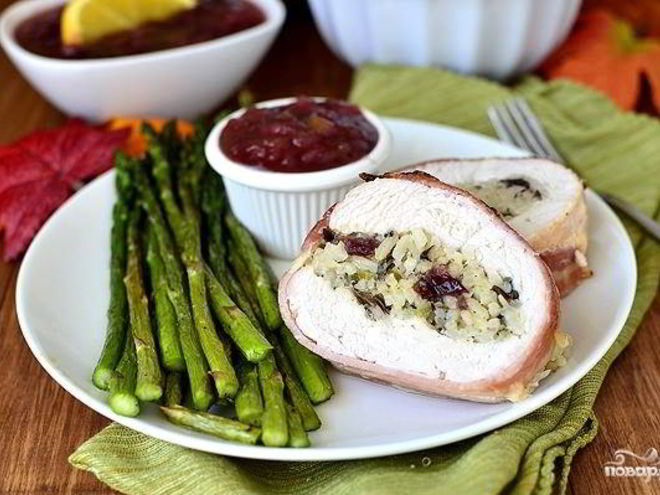 Рецепт рулета из филе индейки