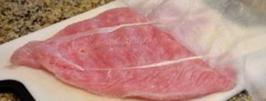 рулет из филе индейки. Шаг 2