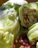 Рулет из капусты с грецкими орехами