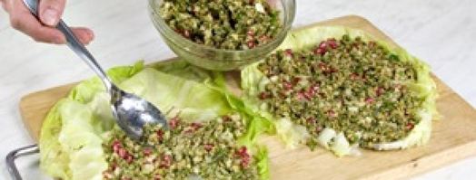 рулет из капусты с грецкими орехами. Шаг 2