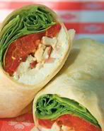 Рулет из лаваша по-гречески