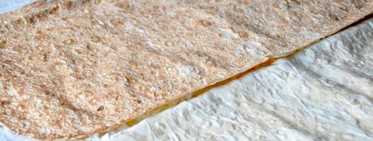 рулет из лаваша с грибами. Шаг 9