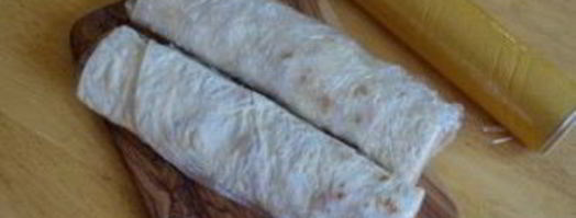 рулет из лаваша с креветками. Шаг 3