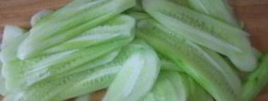 рулет из лаваша с огурцом. Шаг 5