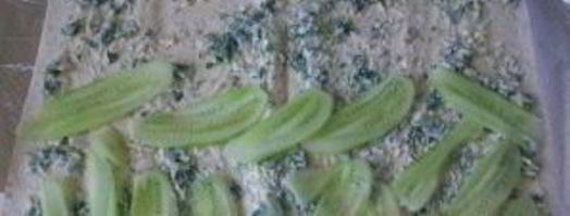 рулет из лаваша с огурцом. Шаг 6