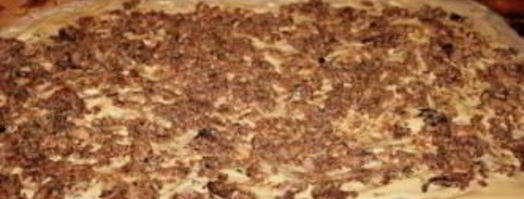 рулет из лаваша с сайрой. Шаг 2