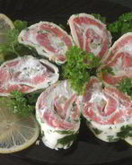 Рулет из лосося