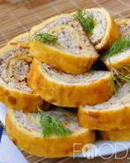 Рулет из мясного фарша