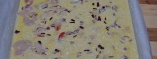 рулет из омлета с сыром. Шаг 2