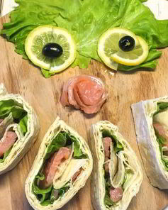 Рулет из семги