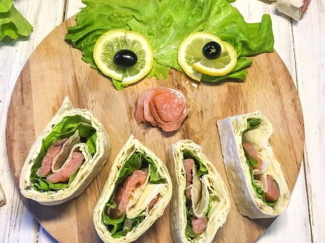 Рецепт рулета из семги