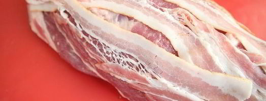 рулет из свинины с вяленой брусникой и пореем. Шаг 14