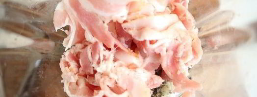 рулет из свинины с вяленой брусникой и пореем. Шаг 4