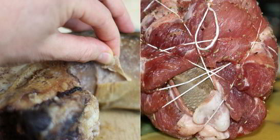 Рулет из свинины