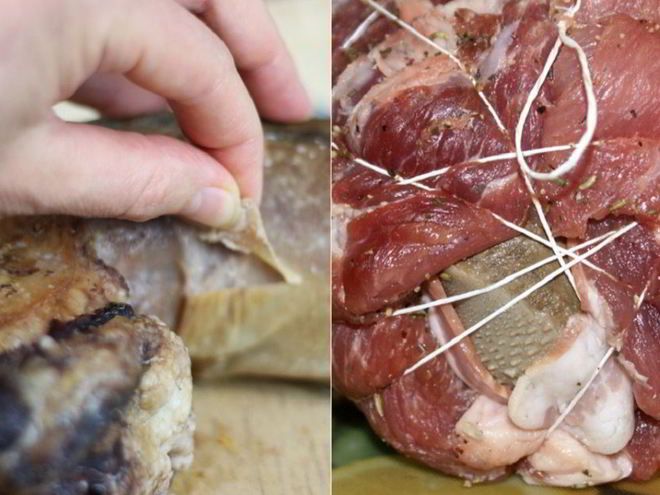 Рецепт рулета из свинины