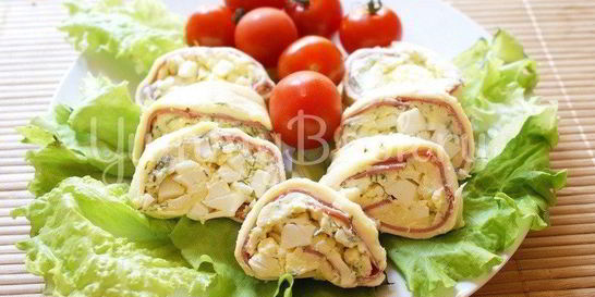 Рулет из сыра