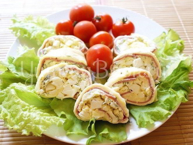 Рецепт рулета из сыра