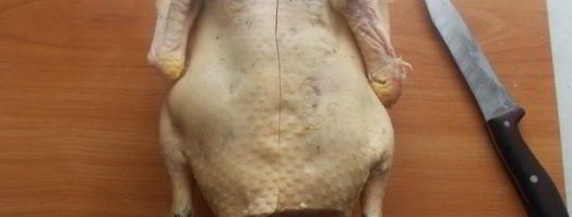 рулет из утки с финиками и орехами. Шаг 2