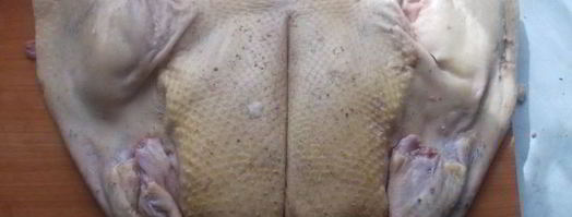 рулет из утки с финиками и орехами. Шаг 12