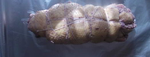 рулет из утки с финиками и орехами. Шаг 19